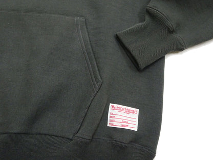 TOYS McCOY Steve McQueen Pullover Hoodie - Extra Heavyweight 14.8oz Loopwheeled Fleece Hooded Sweatshirt - Made in Japan - (TMC2542 030 Faded Black)
