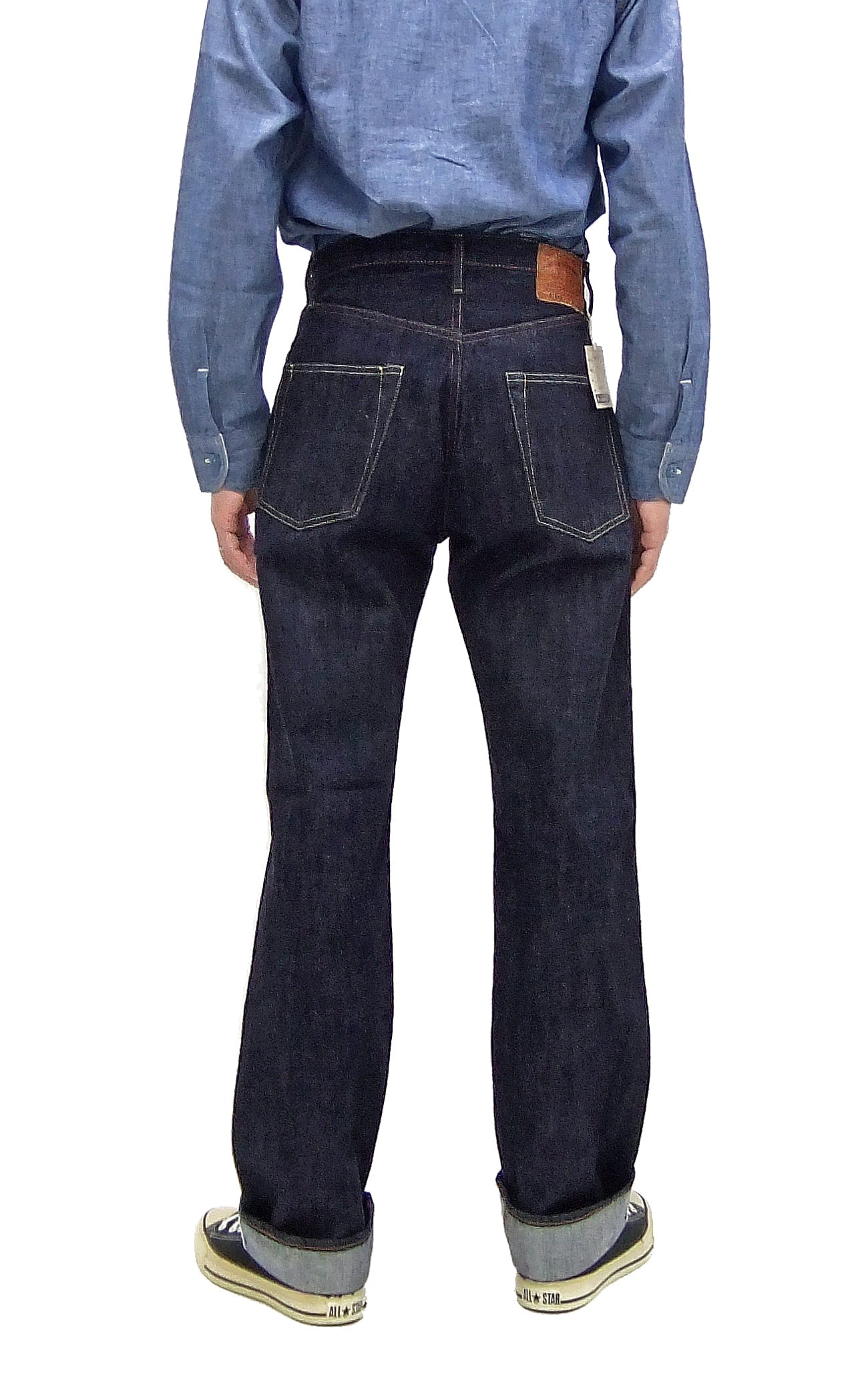 TOYS McCOY Jeans TMP2304 Men's Classic Relaxed Straight Fit One-Washed 13.5 oz. Deep Indigo Denim Pants Lot 675XX